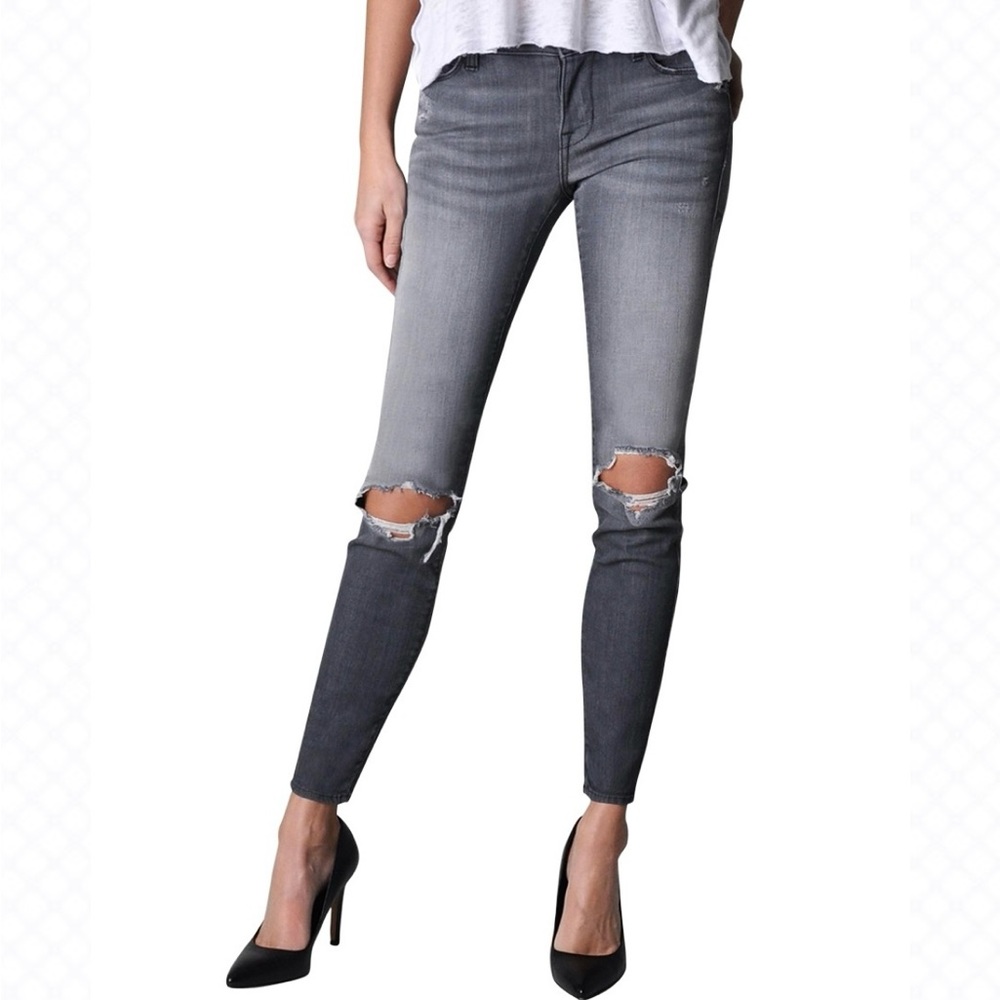 FIDELITY DENIM MILA ZEN GRAPHITE DESTRUCT